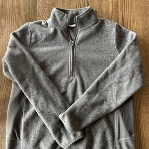 Vineyard Vines Gray Quarter-Zip Sweater